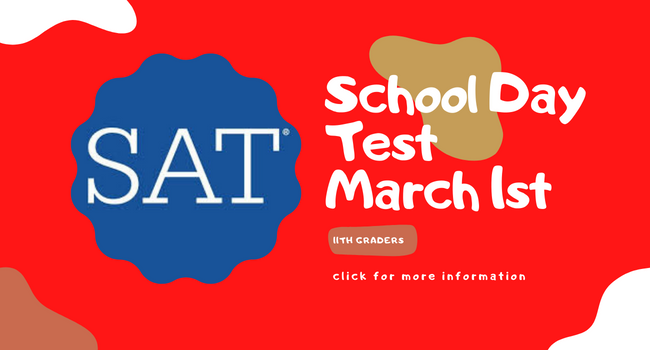 March 1st SAT Test